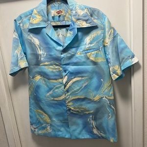 Pomare Hawaii 1970’s Mens Vintage Aloha  Shirt